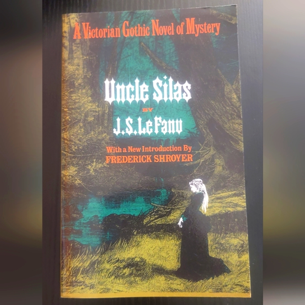 Uncle Silas paperback book J.S. LeFanu author signed